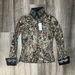 The Performance Collection Western Leopard Show Jacket - Small
